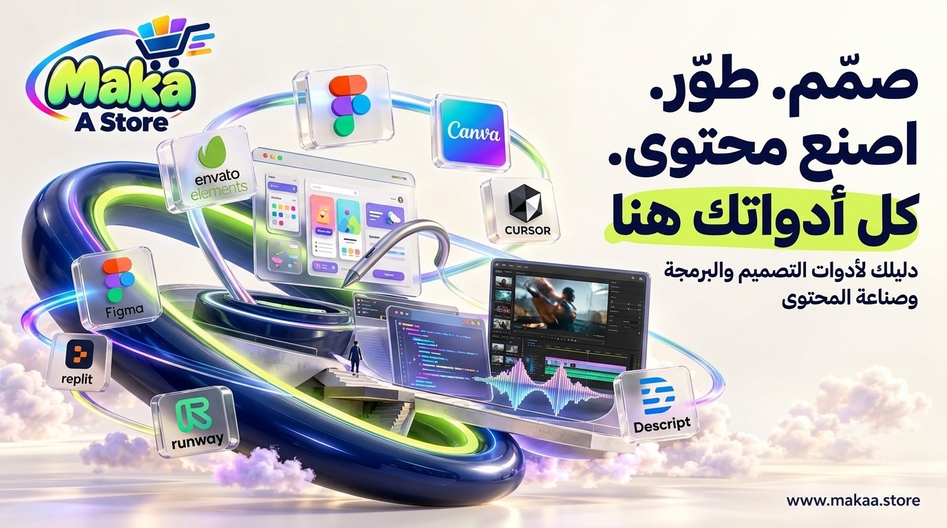 أفضل أدوات المصمم والمطور وصانع المحتوى في مكان واحد