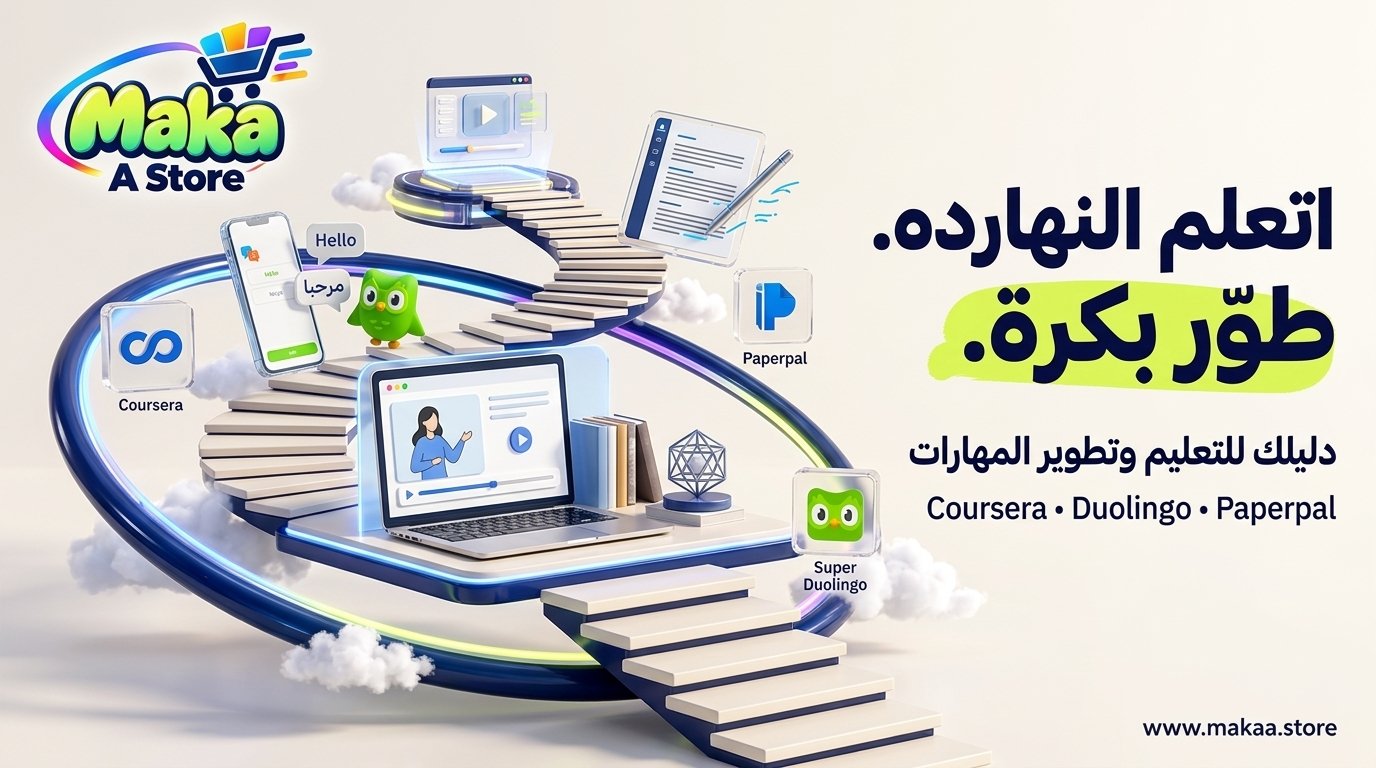 Coursera وDuolingo وPaperpal: دليل التعليم والتطوير المهني
