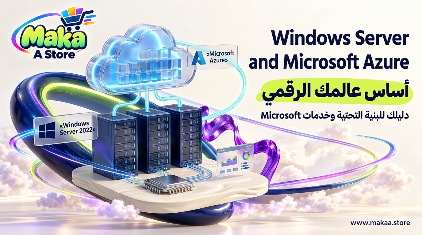 Windows Server وAzure: دليل البنية التحتية وخدمات Microsoft