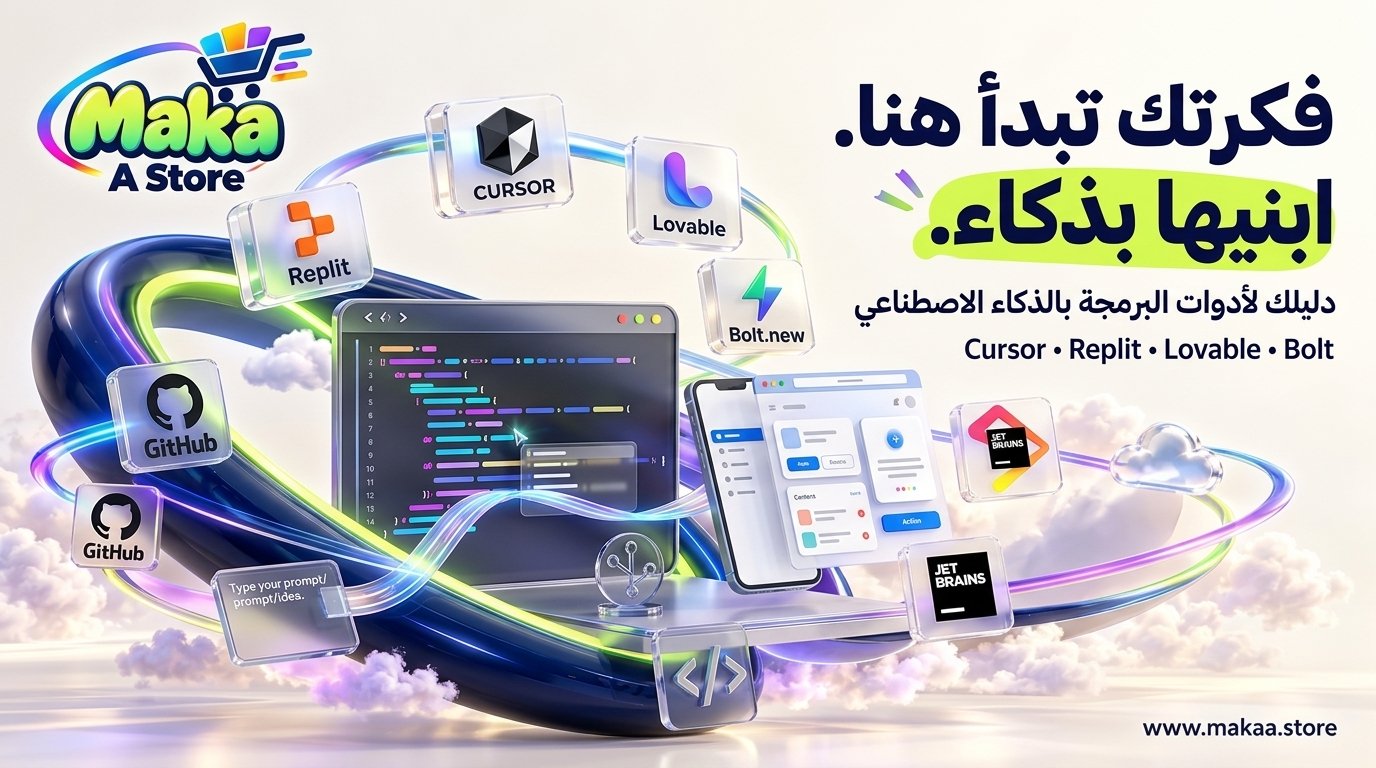 دليل أدوات AI للمطورين: Cursor وReplit وLovable وBolt