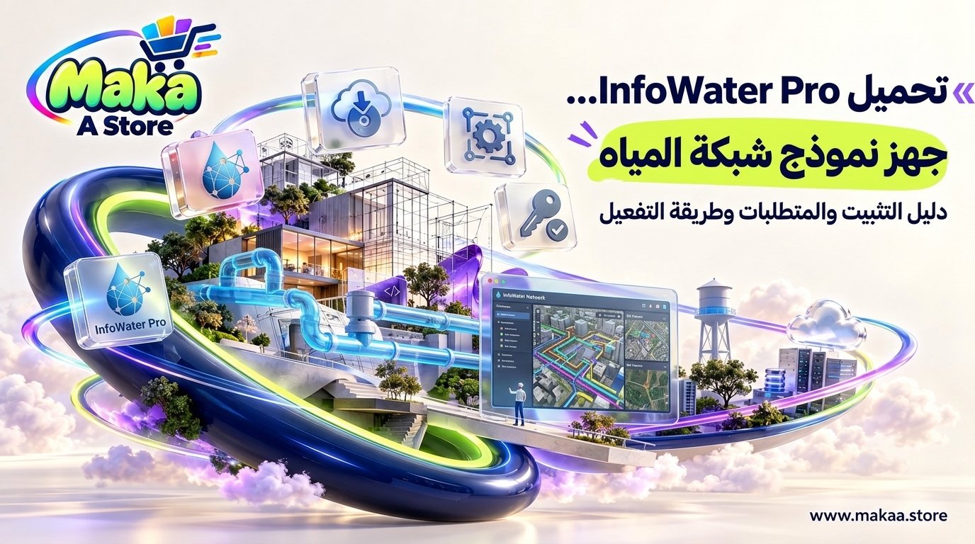 تحميل InfoWater Pro من المصدر الرسمي | التثبيت والمتطلبات وطريقة التفعيل
