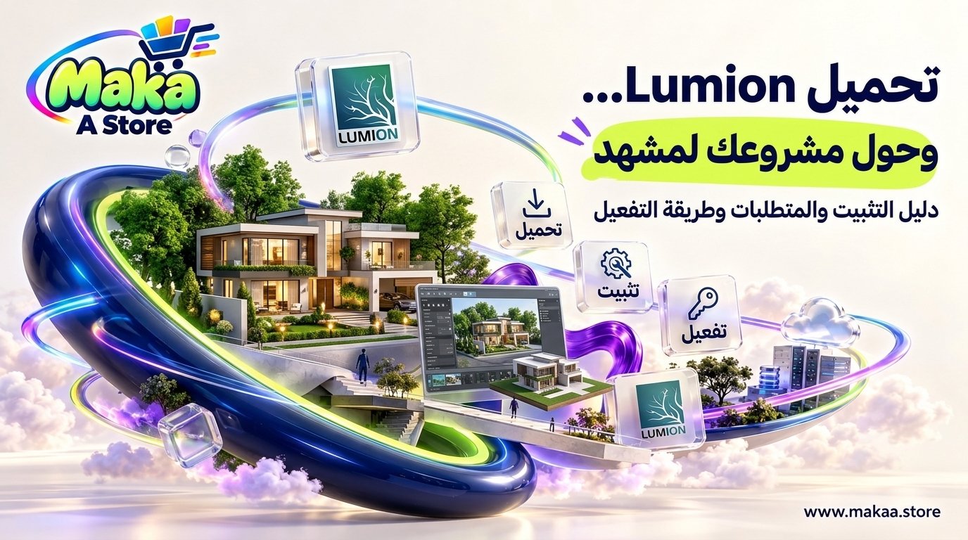 تحميل Lumion لوميون من المصدر الرسمي | التثبيت والمتطلبات وطريقة التفعيل