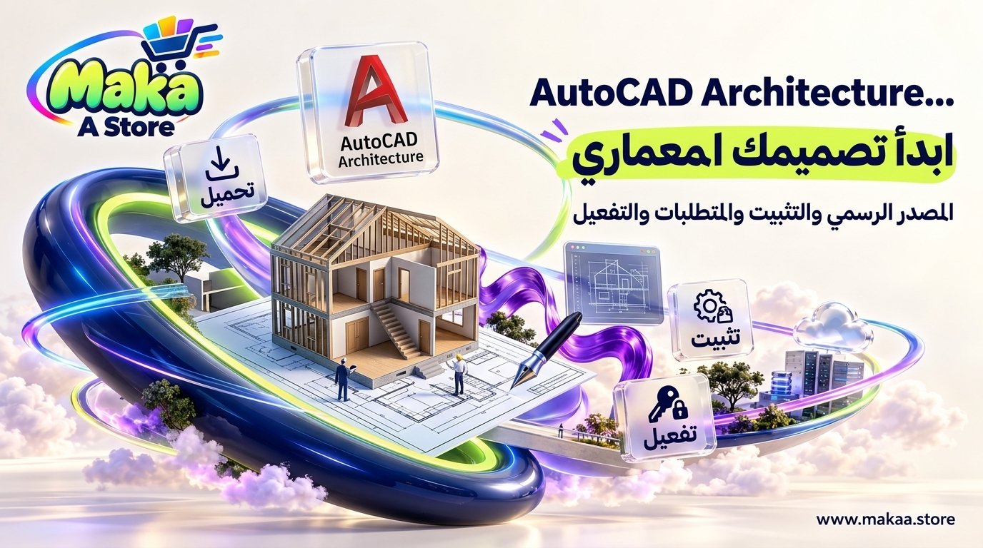 تحميل AutoCAD Architecture أوتوكاد المعماري من المصدر الرسمي | التثبيت والمتطلبات وطريقة التفعيل