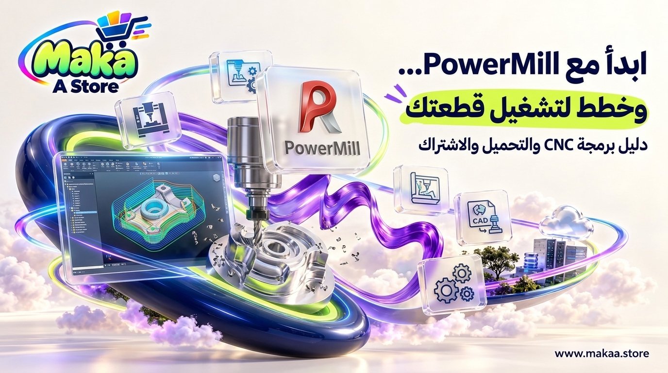 تحميل Autodesk PowerMill باور ميل من المصدر الرسمي | التثبيت والمتطلبات وطريقة التفعيل