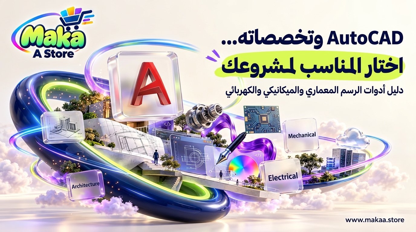 تحميل AutoCAD أوتوكاد من المصدر الرسمي | التثبيت والمتطلبات وطريقة التفعيل