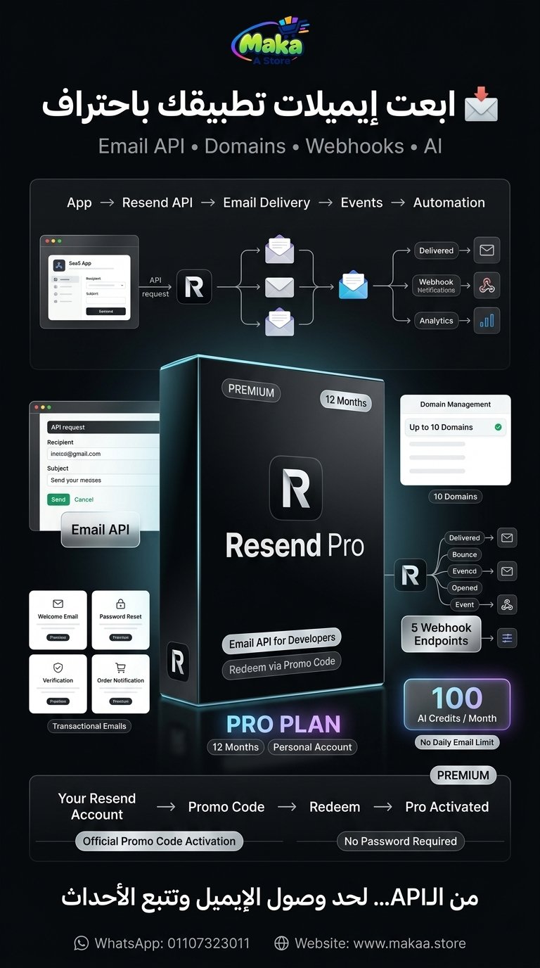 اشتراك Resend
