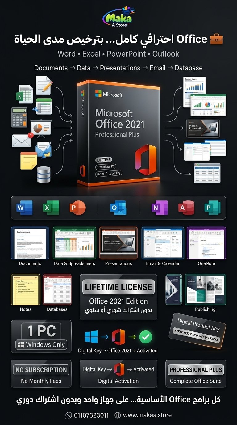 اشتراك اوفيس 2021