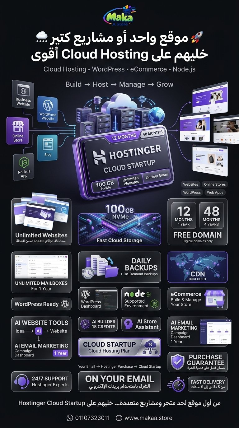 Hostinger Cloud Startup