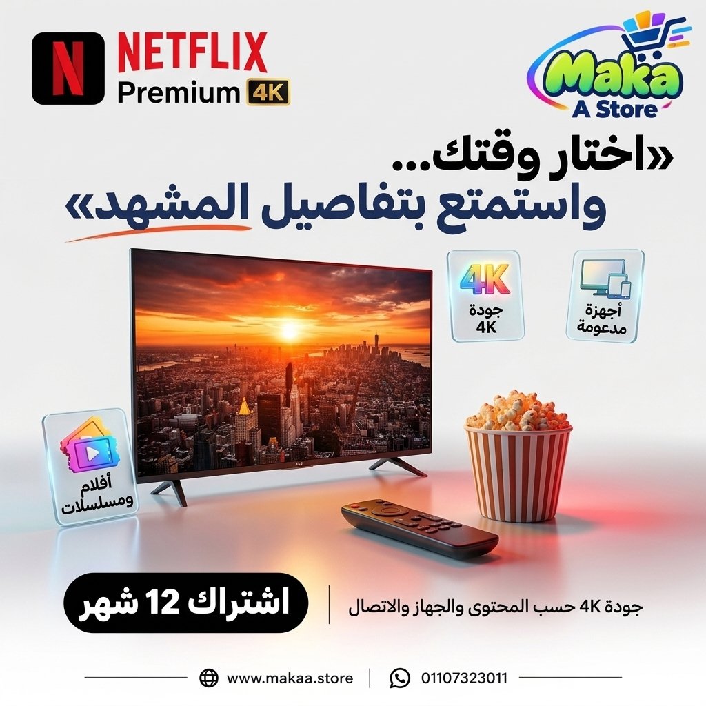 اشتراك نتفليكس
